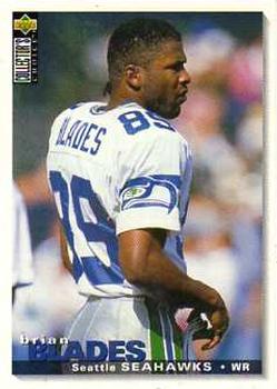 Brian Blades Seattle Seahawks 1995 Upper Deck Collector's Choice #92